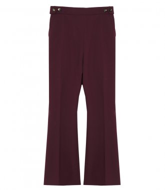 CLOTHES - FLARED CROPPED TROUSERS