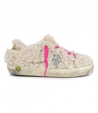 SHOES - SINTHETIC SHEARLING SUPER-STAR