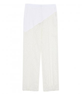 SALES - FLOCKED LACE FULL LENGTH TROUSER