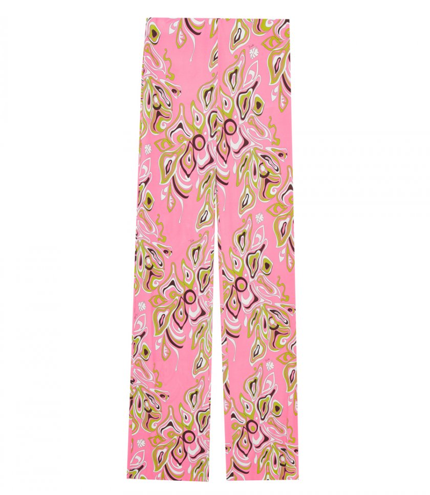 CLOTHES - AFRICANA-PRINT FLARED TROUSERS