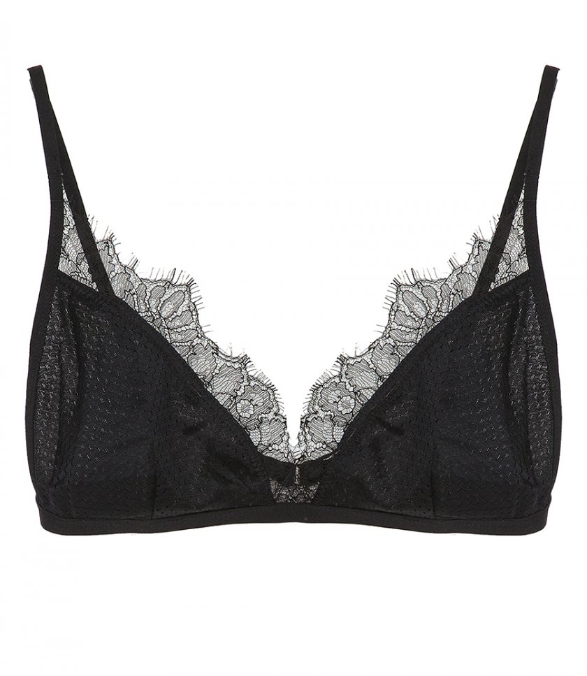 CLOTHES - CHANTILLY MESH TRIANGLE BRA