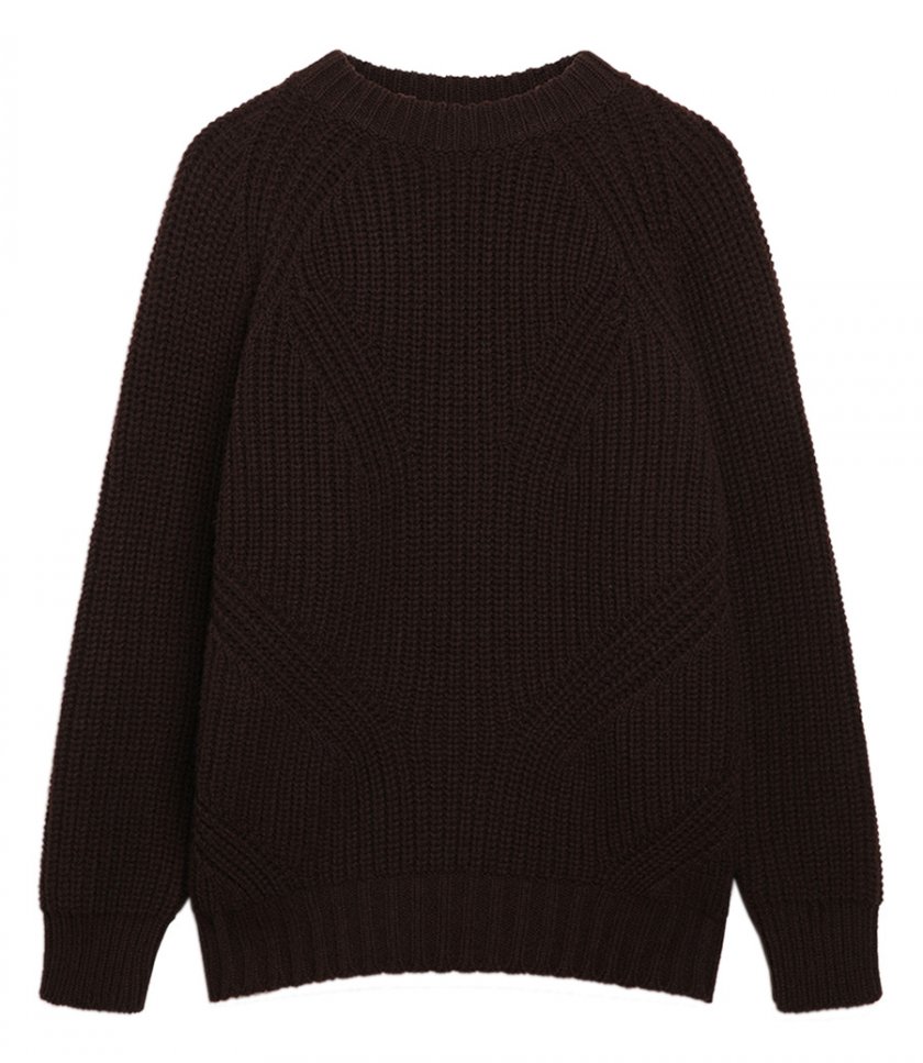 PULLOVERS - JOURNEY COLLECTION SWEATER IN RIBBED WOOL