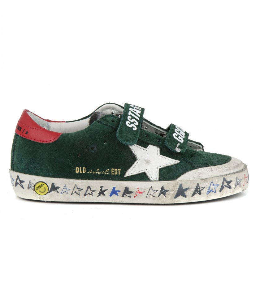 SHOES - PEN STAR GREEN SUEDE OLD SCHOOL