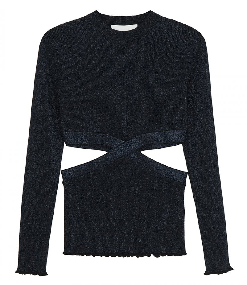 TOPS - MARLED LUREX CROSS OVER