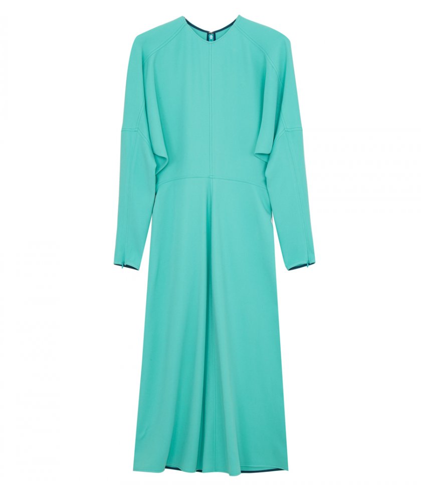 CLOTHES - DOLMAN MIDI DRESS IN TURQUOISE