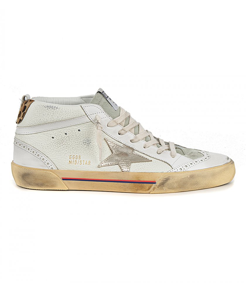 SHOES - DRUMMED LEATHER UPPER MID STAR