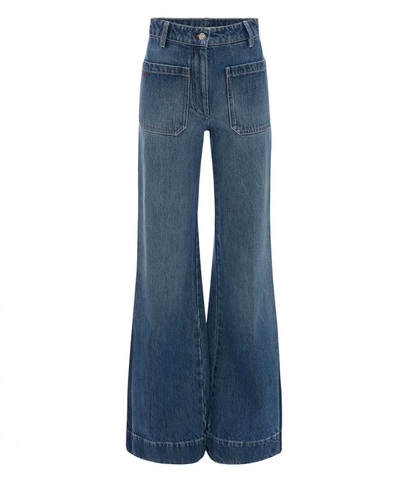 CLOTHES - ALINA HIGH WAISTED JEAN IN WASHED INDIGO