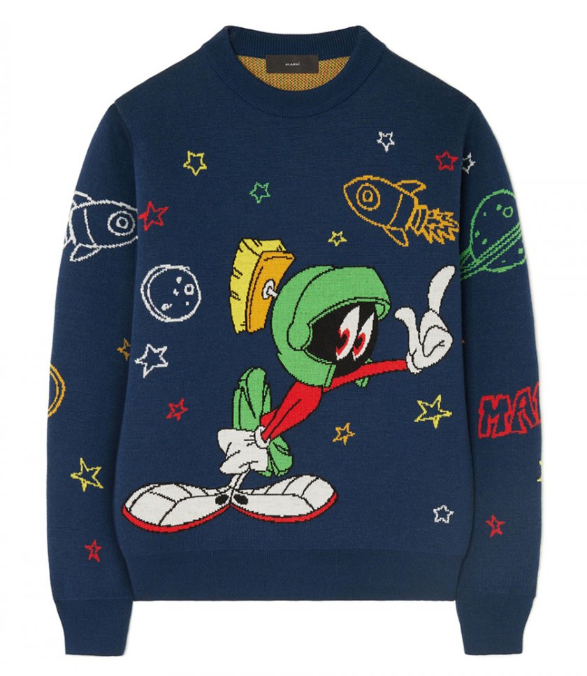 CLOTHES - MARVIN THE MARTIAN SWEATER
