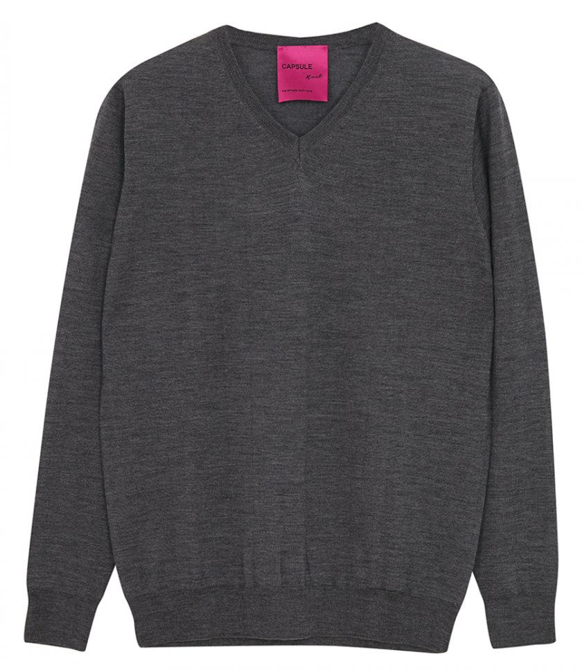 CLOTHES - V-NECK WOOL PULLOVER