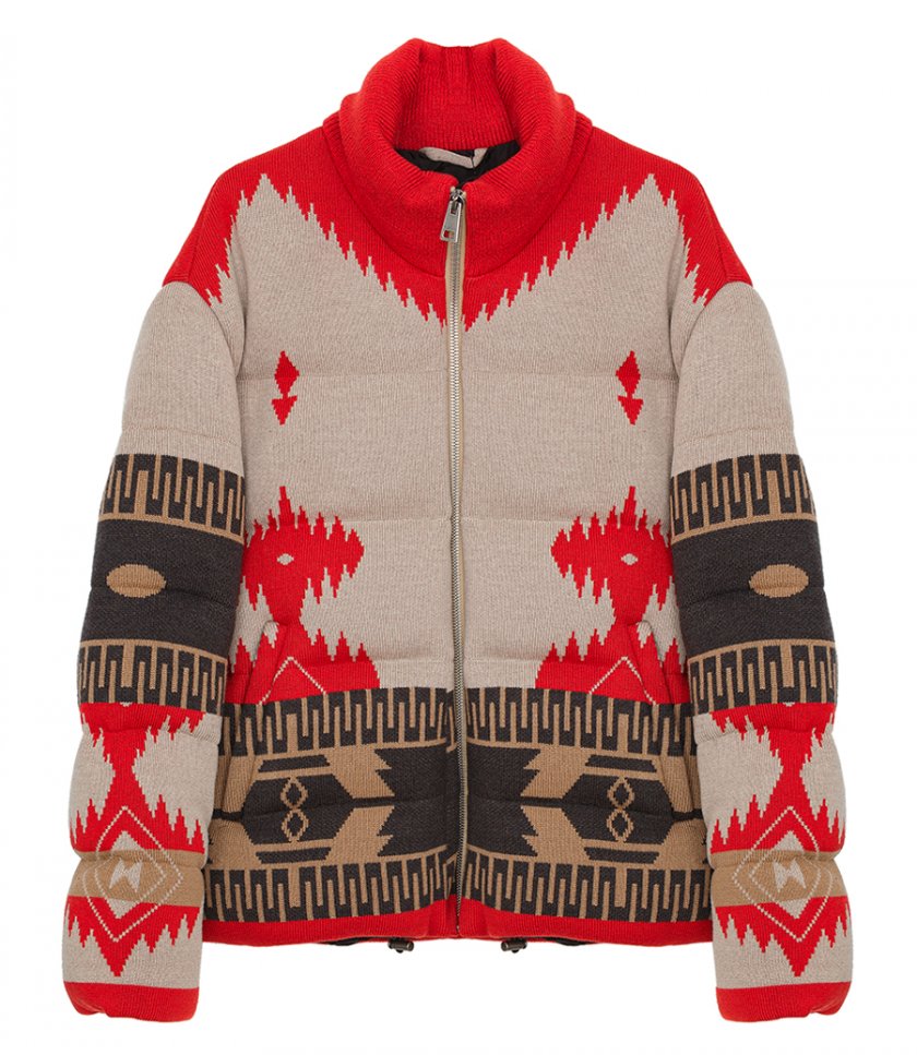 CLOTHES - ICON JACQUARD PUFFER JACKET