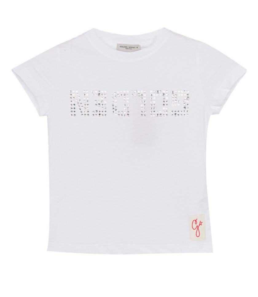 CLOTHES - GOLDEN COLLECTION - GIRLS T-SHIRT WITH CRYSTALS