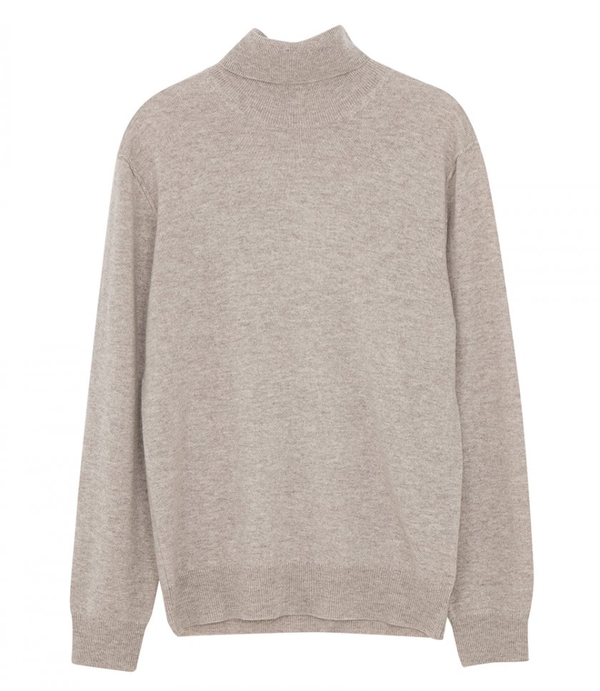 CLOTHES - WOOL AND CASHMERE ROLL NECK