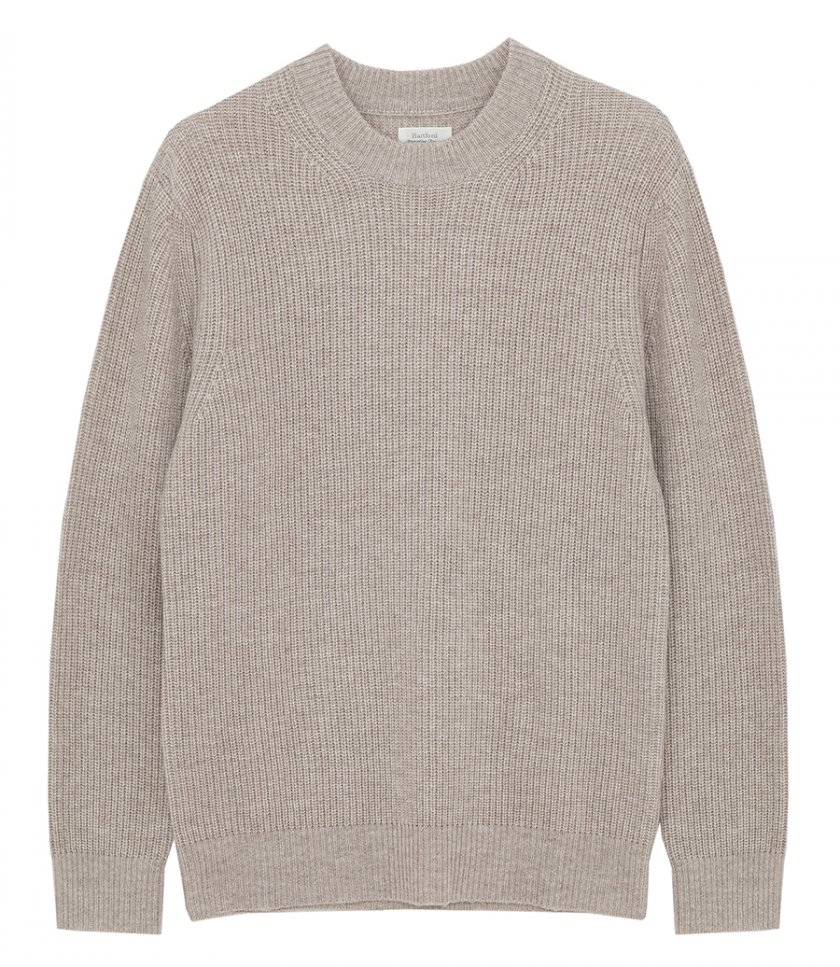 CLOTHES - WOOL AND CASHMERE RIB SWEATER