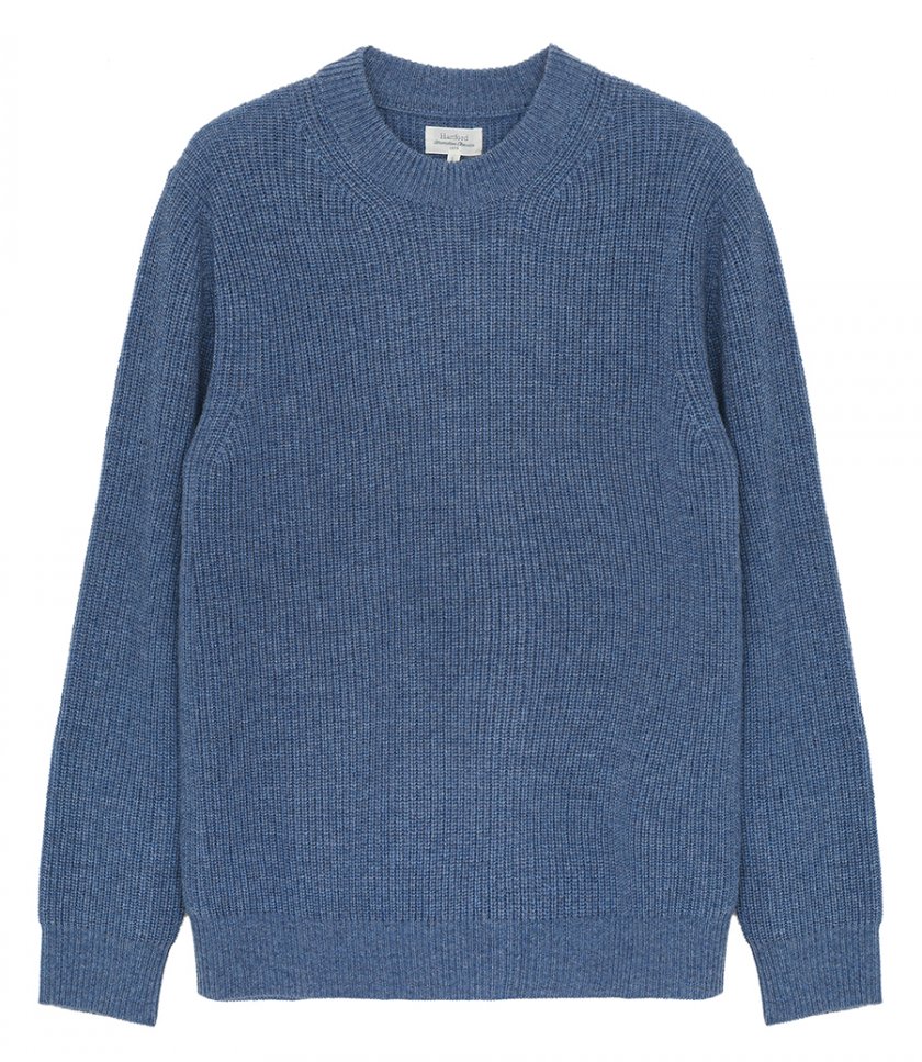 SALES - WOOL AND CASHMERE RIB SWEATER