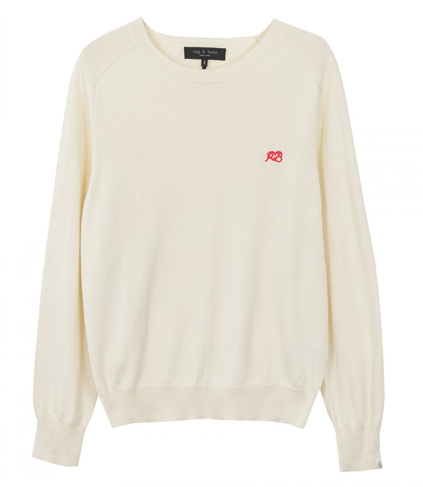 PULLOVERS - LOVE RB COTTON CREW