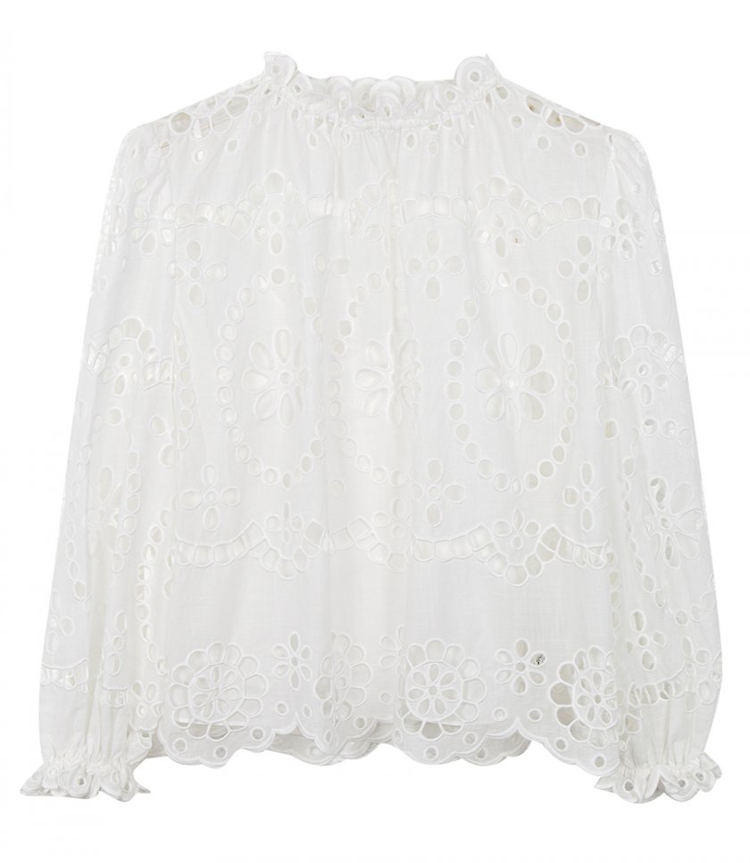 CLOTHES - LEXI EMBROIDERED BLOUSE