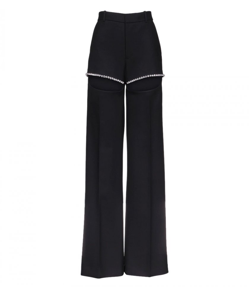 CLOTHES - CRYSTAL SLIT TROUSER