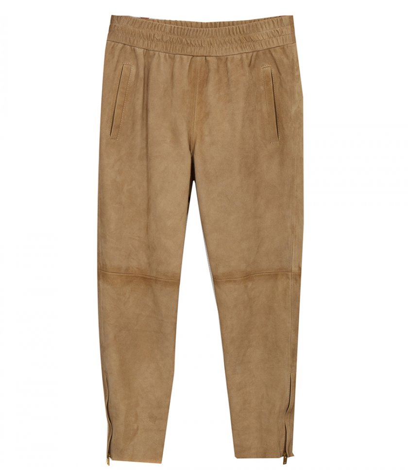 GOLDEN GOOSE  - JOURNEY JOGGING PANT WAXED LEATHER