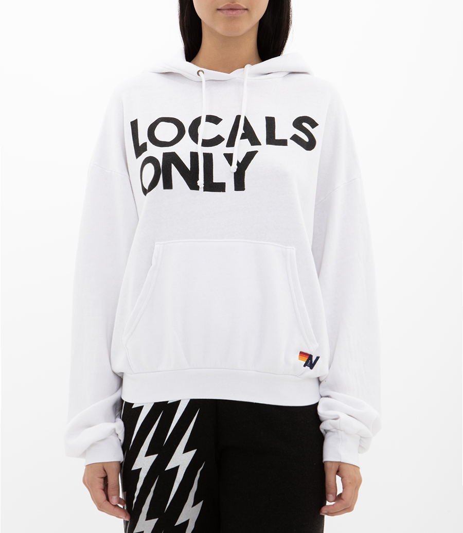 LOCALS ONLY RELAXED PULLOVER HOODIE