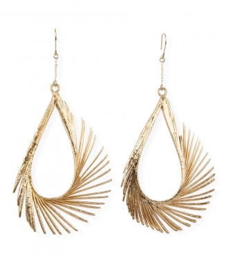 ACCESSORIES - PLUME BO GOOSE FEATHER EARRING
