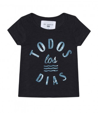 CLOTHES - TODOS LOS DIAS PRINTED CREWNECK SHORT SLEEVE TEE