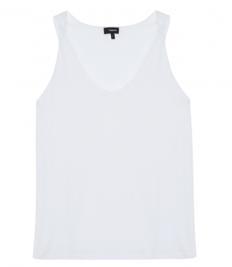 CLOTHES - SCARSDALE SLEEVELESS COTTON-BLEND TOP