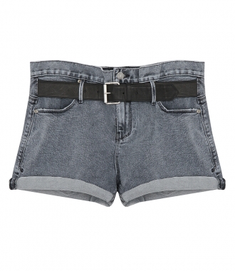 CLOTHES - BAGGY SHORTS WITH BELT