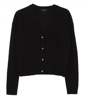CLOTHES - CROPPED CARDIGAN IN FEATHER CASHMERE