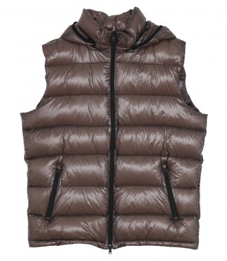 CLOTHES - HOODED PUFFER VEST