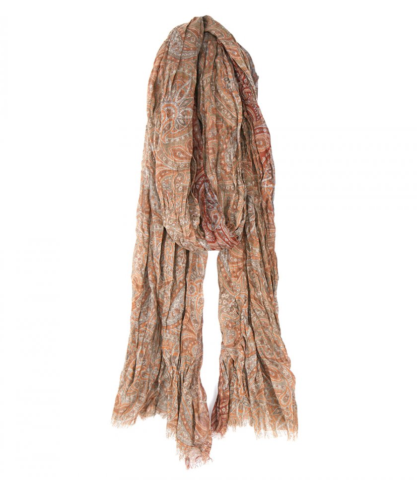 ACCESSORIES - PAISLEY PRINTED SCARF