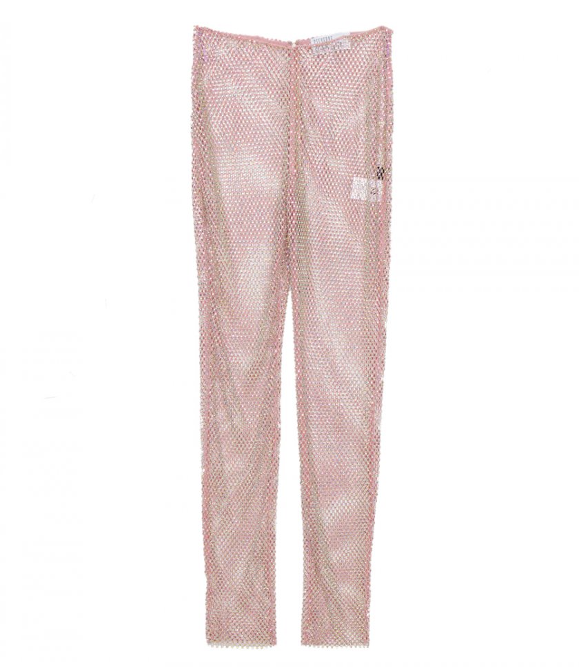 SALES - CRYSTAL EMBROIDERED LEGGINGS