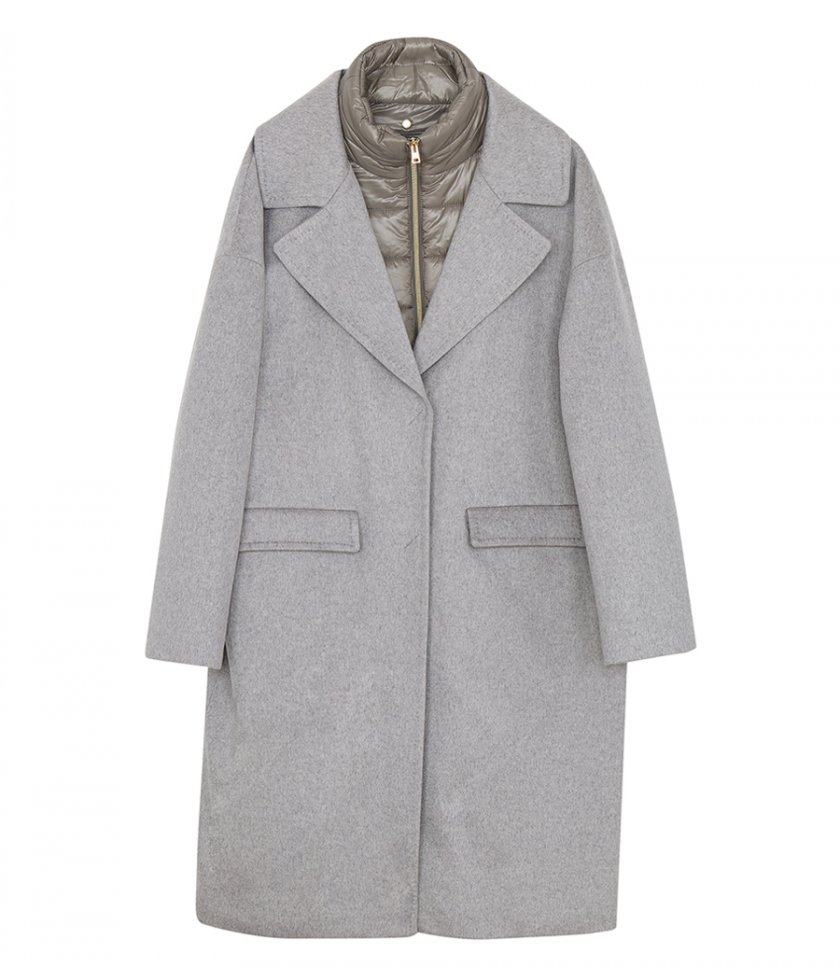 SALES - COAT IN CASHMERE AND NYLON ULTRALIGHT