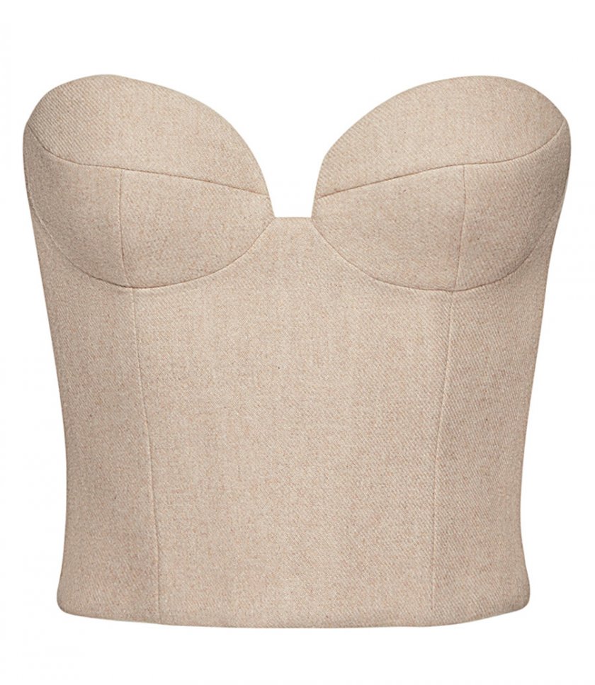 CLOTHES - WOOL CORSET TOP