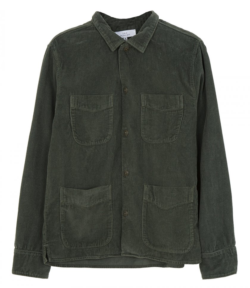 CLOTHES - WIDE WALE CORD CAMP SHIRT JACKET