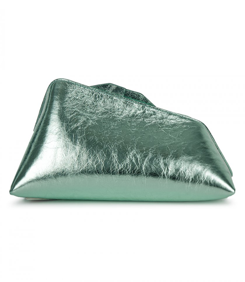 CLUTCHES - ''8.30PM'' SILVER OVERSIZED CLUTCH