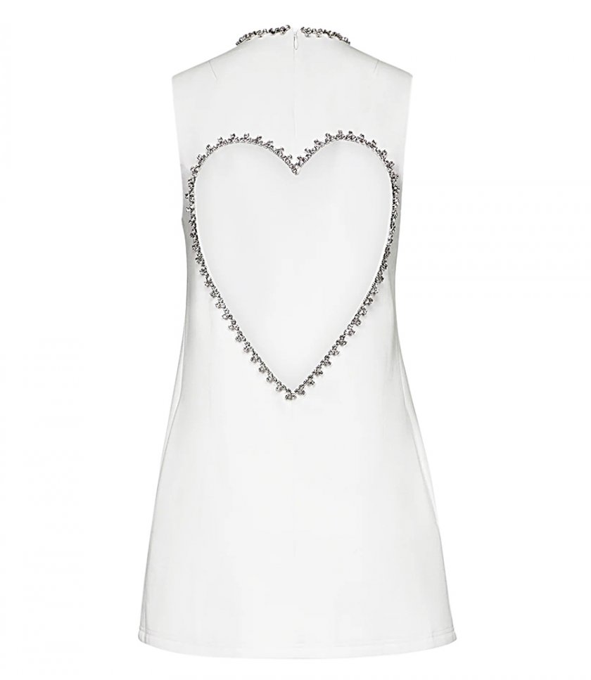 CLOTHES - CRYSTAL HEART BACK DRESS