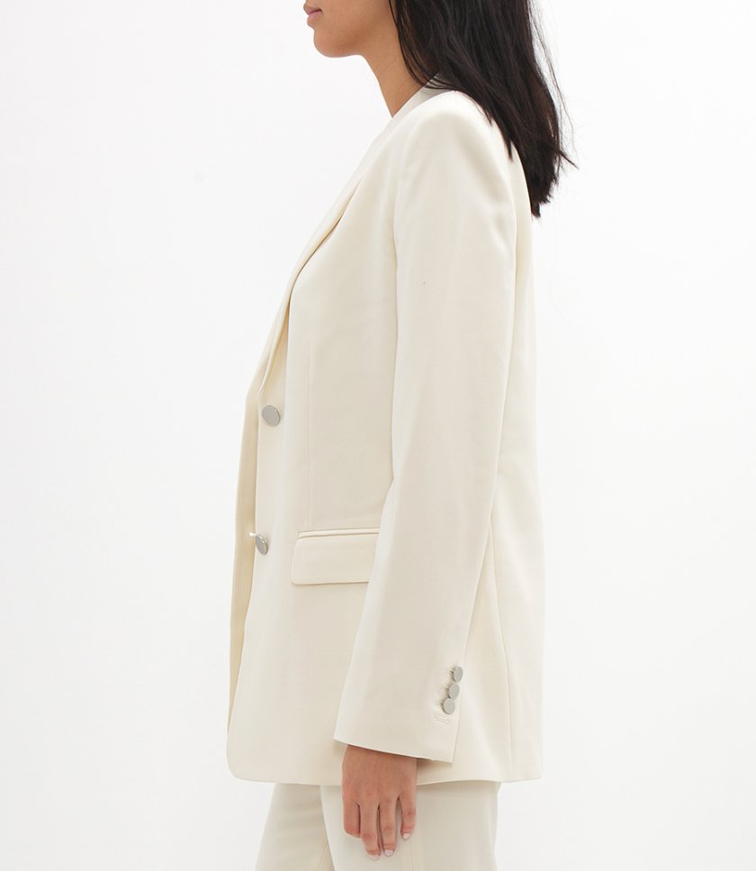 PATCH POCKET BLAZER IN ADMIRAL CREPE
