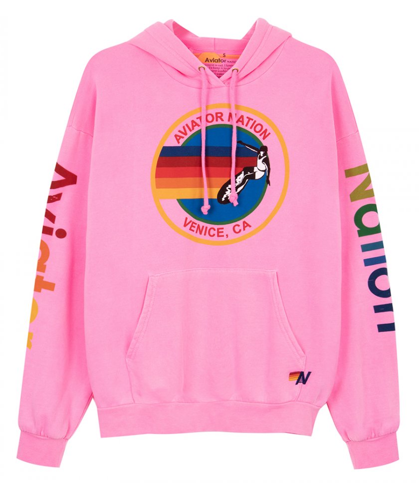 AVIATOR NATION RELAXED PULLOVER HOODIE