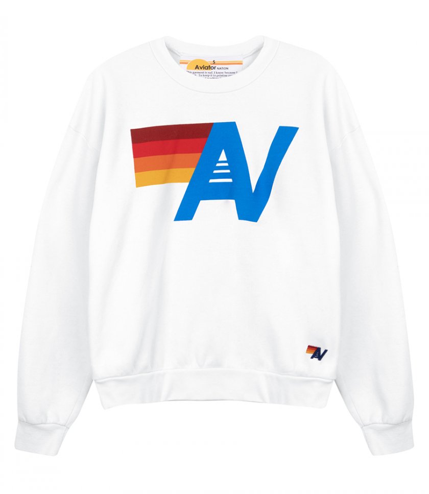 CLOTHES - LOGO RELAXED CREW SWEATSHIRT
