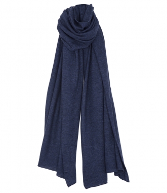 ACCESSORIES - CASHMERE-BLEND FRINGED SCARF