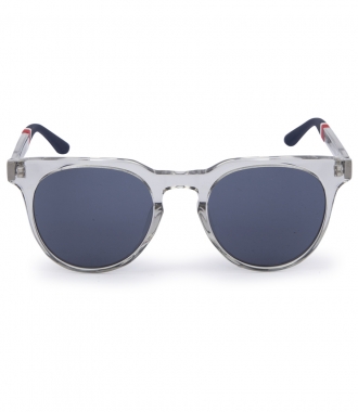 ACCESSORIES - D-FRAME SUNGLASSES IN CLEAR