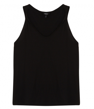 CLOTHES - SCARSDALE SLEEVELESS COTTON-BLEND TOP