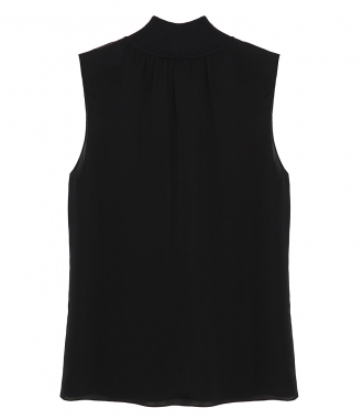 CLOTHES - RIBBED NECK SHELL TOP