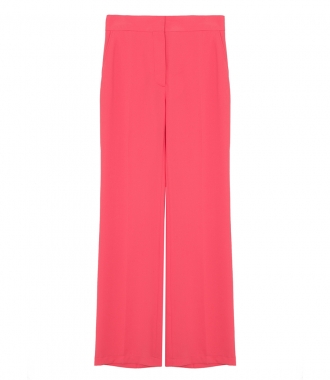 PANTS - HIGH-WAISTED FLARED TROUSERS