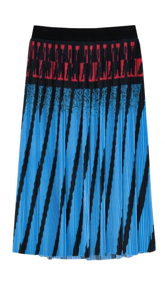 SKIRTS - ACCORDION PLEATED A LINE