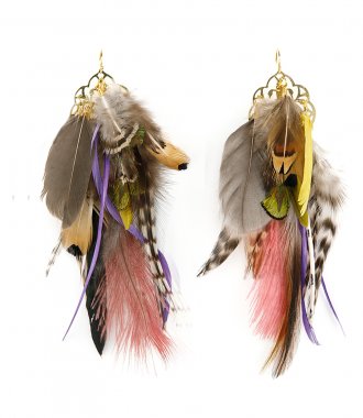 ACCESSORIES - FEATHERS EARRINGS 05