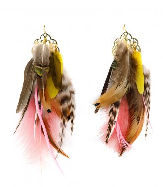 ACCESSORIES - FEATHERS EARRINGS 01